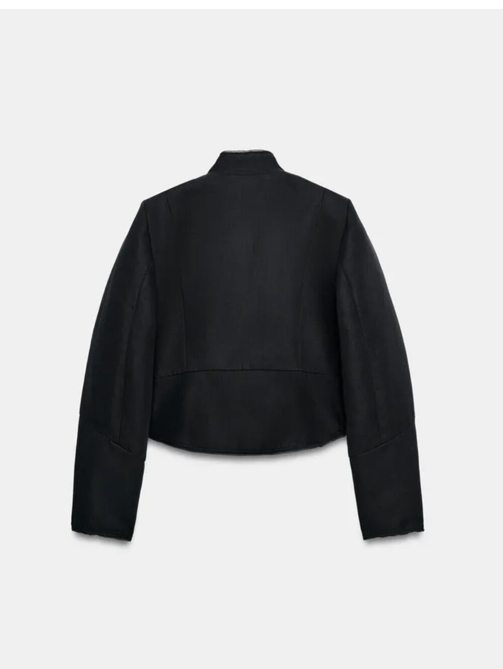 ZARA ZW COLLECTION JACKET WITH BUTTON DETAILS - Picture 4 of 6